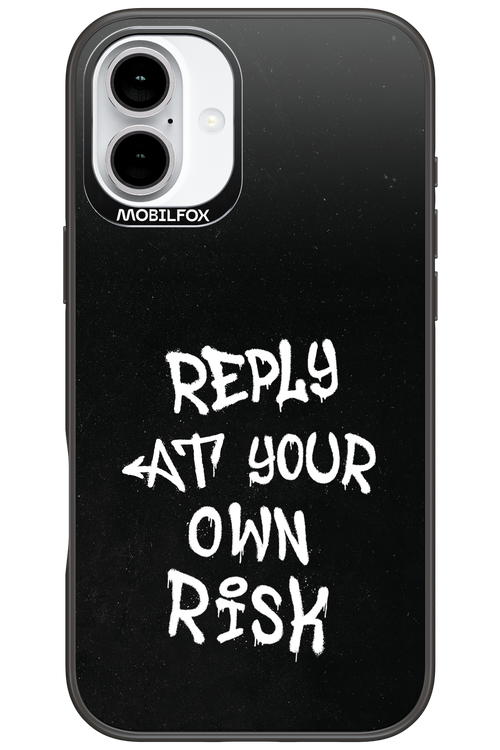 Risk Black 2.0 - Apple iPhone 16 Plus