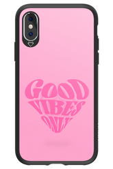 Good Vibes Heart - Apple iPhone XS