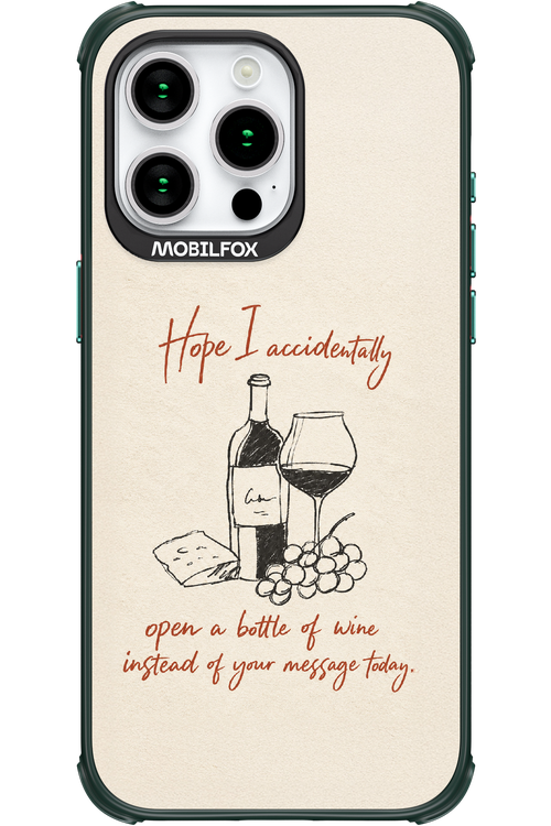 Bottle of wine 2.0 - Apple iPhone 15 Pro Max