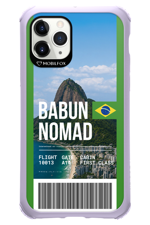 BABUN NOMAD (fly ticket) 2.0 - Apple iPhone 11 Pro