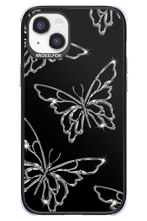 Silver Butterfly 2.0 - Apple iPhone 14 Plus