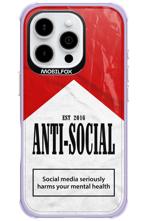 ANTI-SOCIAL II 2.0 - Apple iPhone 16 Pro