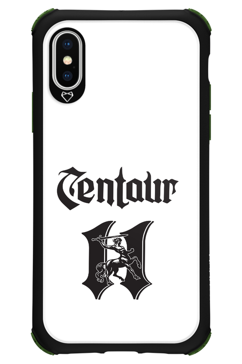 Centaur Logo White 2.0 - Apple iPhone XS