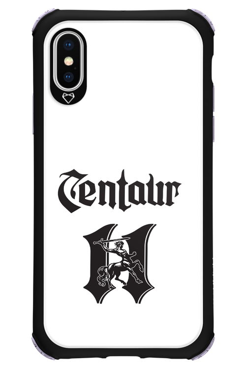 Centaur Logo White 2.0 - Apple iPhone XS