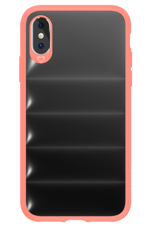 Black Puffer Case - Apple iPhone XS