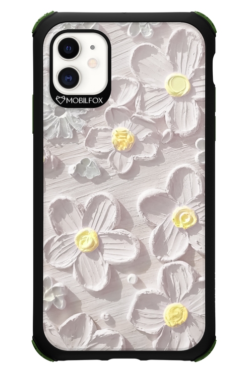 White Flowers 2.0 - Apple iPhone 11