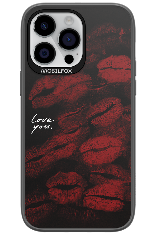 LOVE U BLACK 2.0 - Apple iPhone 14 Pro Max