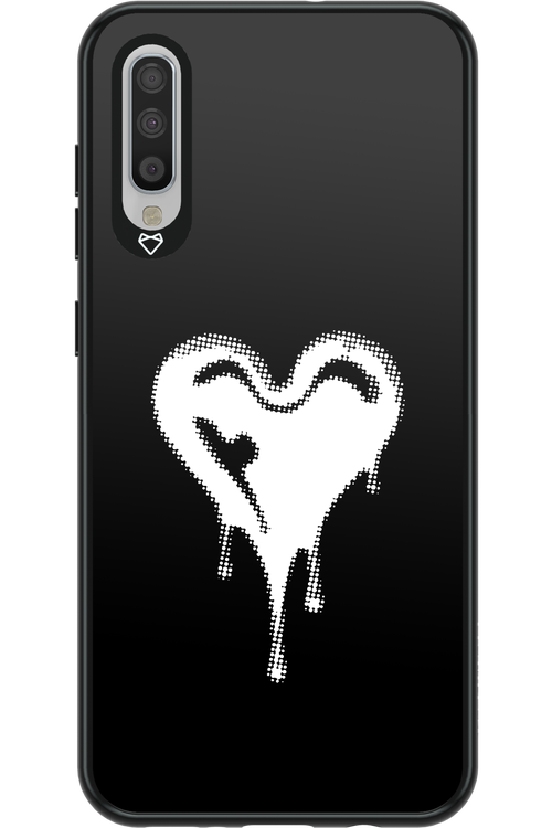 Heart Black - Samsung Galaxy A70