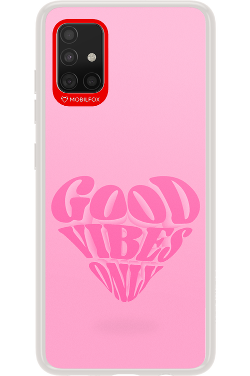 Good Vibes Heart - Samsung Galaxy A51