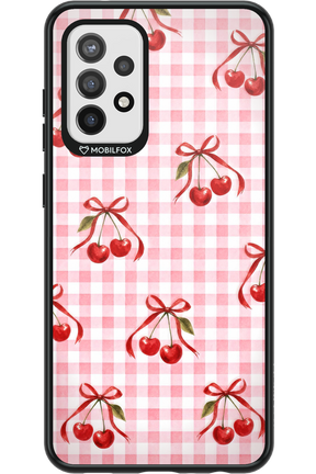 Pink Cherry Checked 2.0 - Samsung Galaxy A72