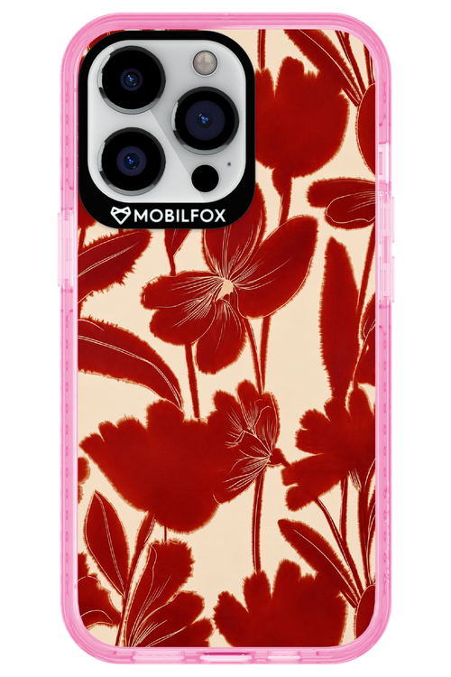 Burgundy Flowers 2.0 - Apple iPhone 13 Pro