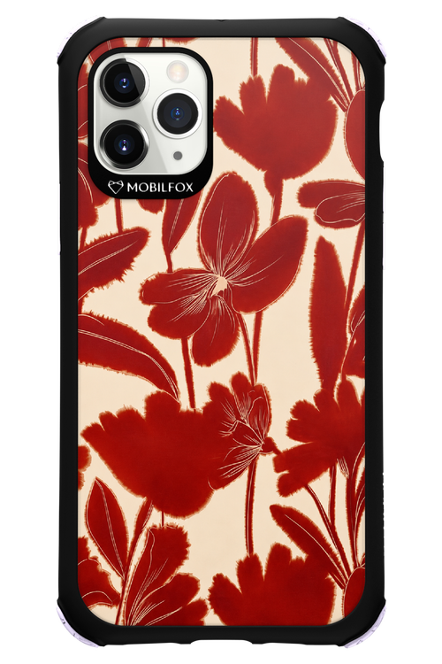 Burgundy Flowers 2.0 - Apple iPhone 11 Pro