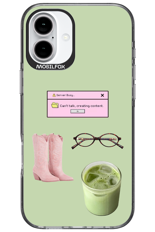 Matcha Babe - Apple iPhone 16 Plus