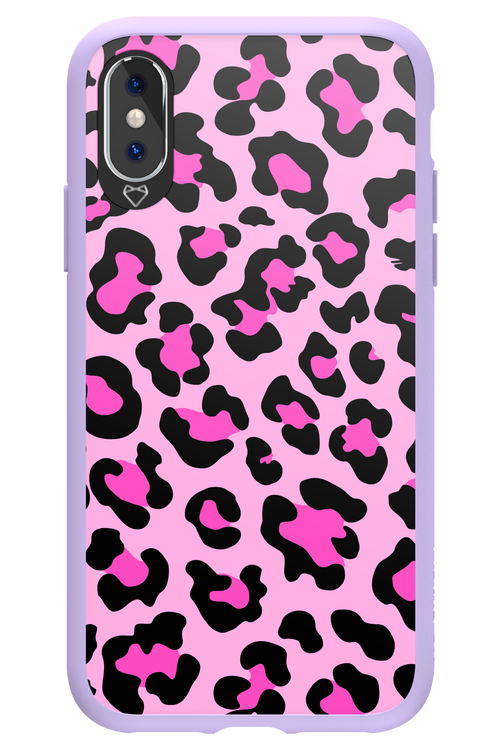 PINK LEOPARD - Apple iPhone X
