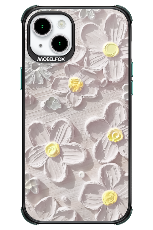White Flowers 2.0 - Apple iPhone 15 Plus