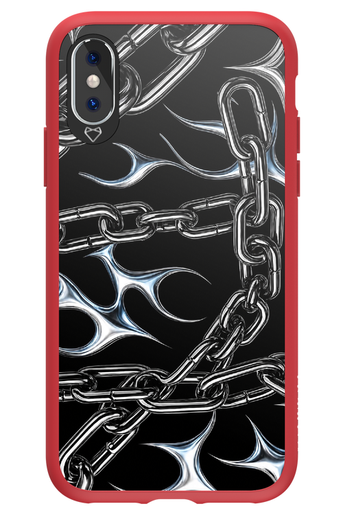 Chrome Chains 2.0 - Apple iPhone X