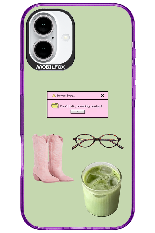 Matcha Babe - Apple iPhone 16 Plus