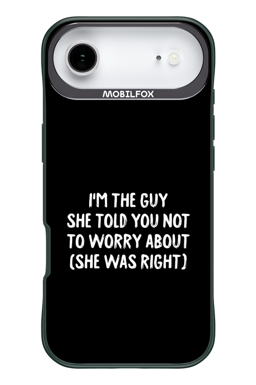 She was right 2.0 - Apple iPhone 17 Air