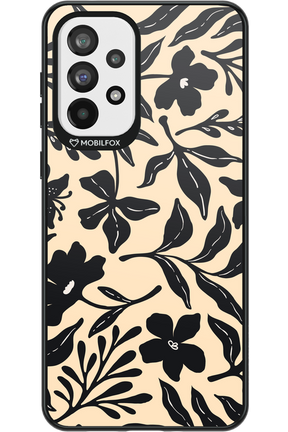 Black Flowers 2.0 - Samsung Galaxy A73