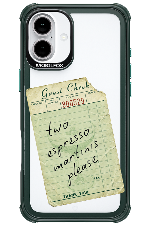 Espresso Martini 2.0 - Apple iPhone 16 Plus