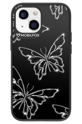 Silver Butterfly 2.0 - Apple iPhone 13 Mini