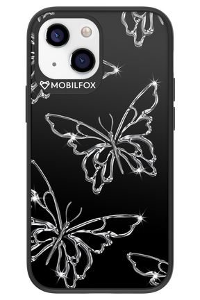 Silver Butterfly 2.0 - Apple iPhone 13 Mini