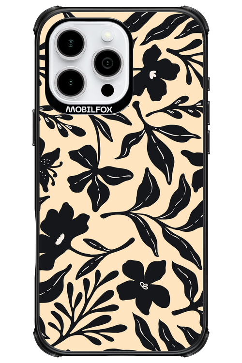 Black Flowers 2.0 - Apple iPhone 16 Pro Max