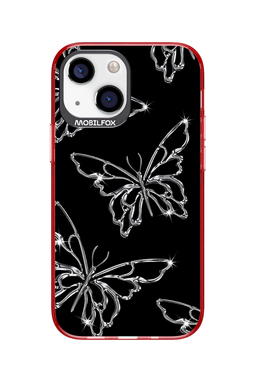 Silver Butterfly 2.0 - Apple iPhone 13 Mini