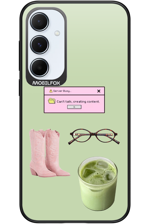 Matcha Babe - Samsung Galaxy A55