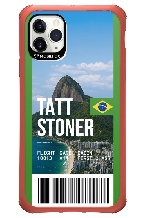 TATT STONER (fly ticket) 2.0 - Apple iPhone 11 Pro Max