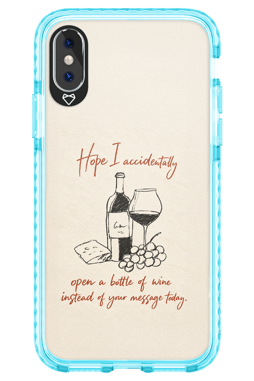 Bottle of wine 2.0 - Apple iPhone X