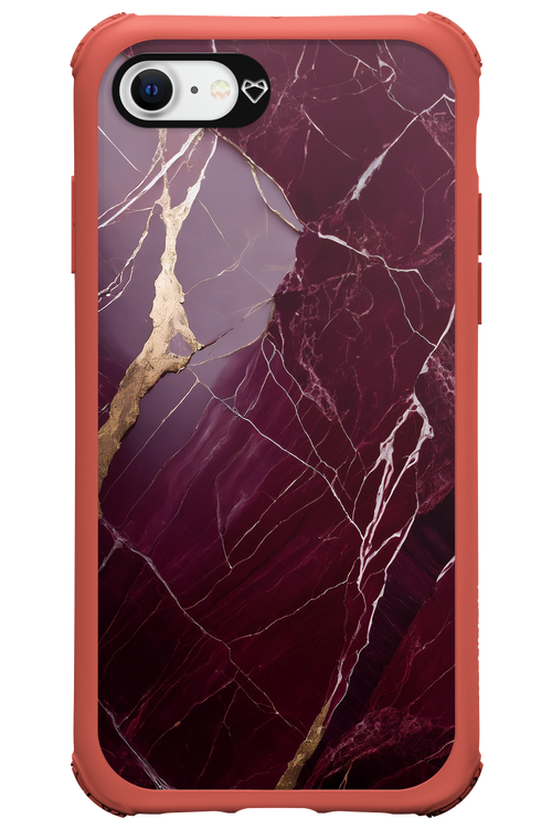 Burgundy Marble - Apple iPhone SE 2020