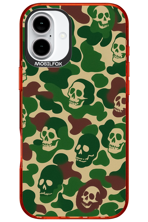 Camo Skull 2.0 - Apple iPhone 16 Plus
