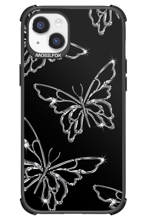 Silver Butterfly 2.0 - Apple iPhone 14 Plus