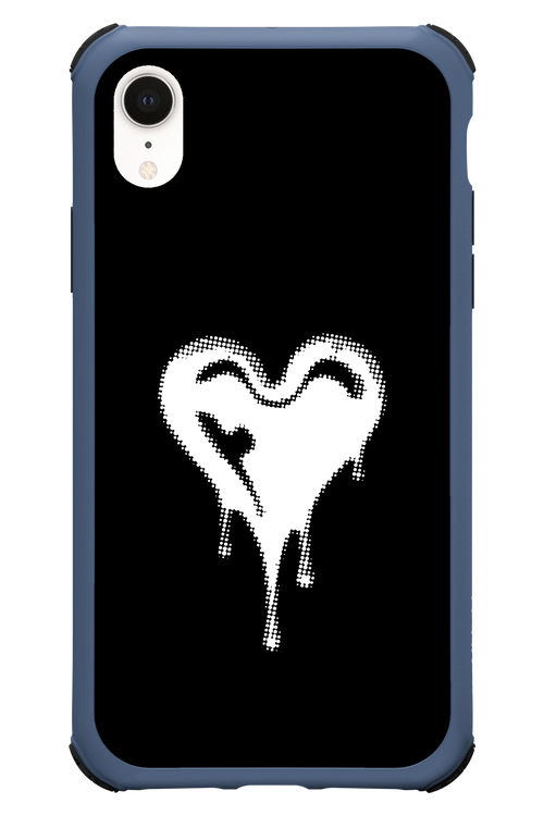 Heart Black - Apple iPhone XR