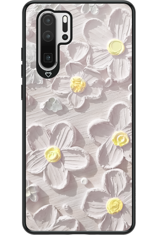 White Flowers - Huawei P30 Pro