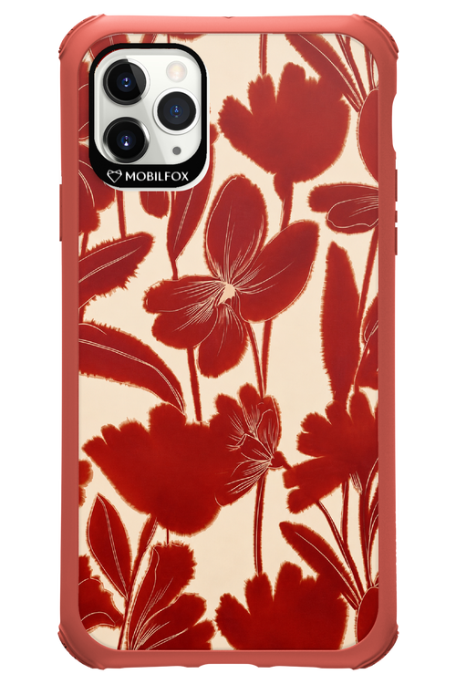 Burgundy Flowers 2.0 - Apple iPhone 11 Pro Max