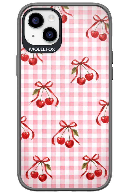 Pink Cherry Checked 2.0 - Apple iPhone 14 Plus