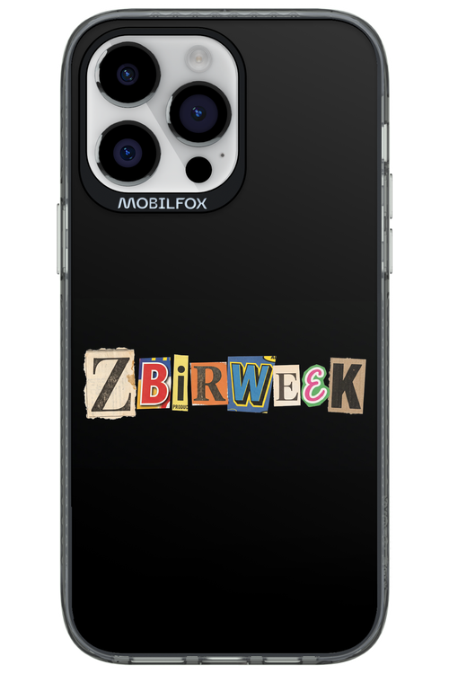 Zbirweek (black) 2.0 - Apple iPhone 14 Pro Max