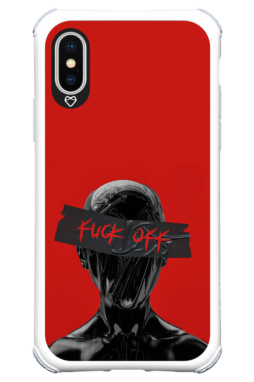 F off - Apple iPhone XS