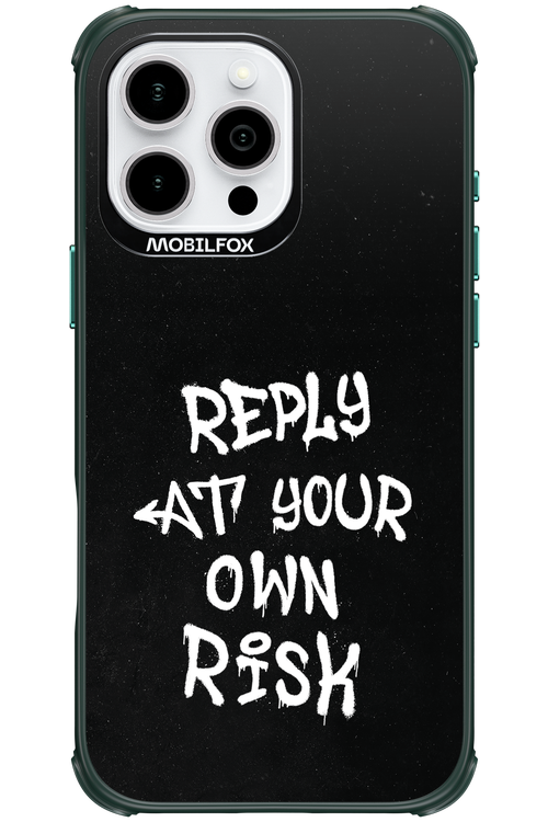 Risk Black 2.0 - Apple iPhone 16 Pro Max