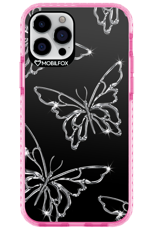 Silver Butterfly 2.0 - Apple iPhone 12 Pro