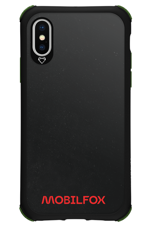 Black and Red Fox - Apple iPhone X