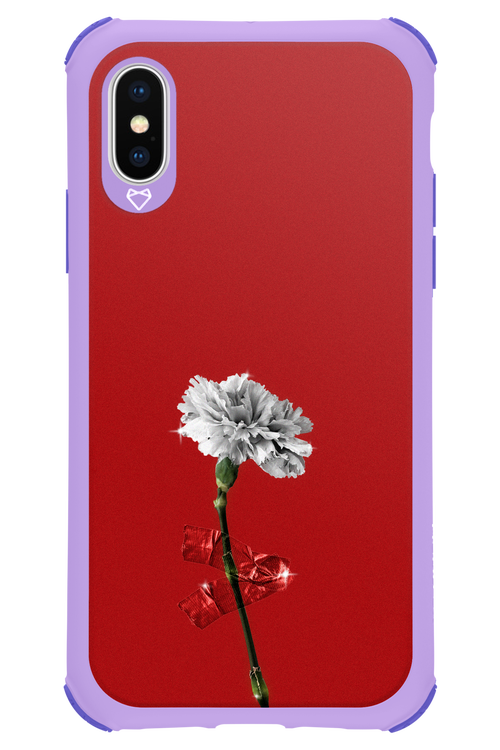 Red Flower - Apple iPhone X