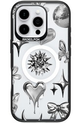 Silver Zone Transparent - Apple iPhone 16 Pro