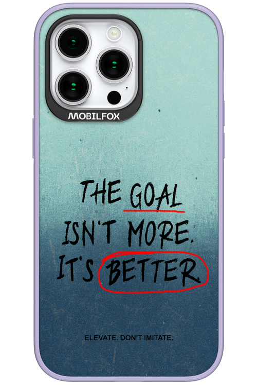 The Goal 2.0 - Apple iPhone 15 Pro Max