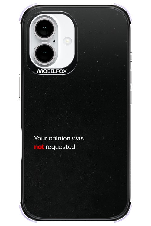 Not Requested 2.0 - Apple iPhone 16