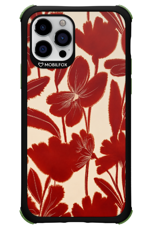Burgundy Flowers 2.0 - Apple iPhone 12 Pro