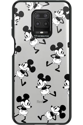 Iconic Mouse (pattern) - Xiaomi Redmi Note 9 Pro