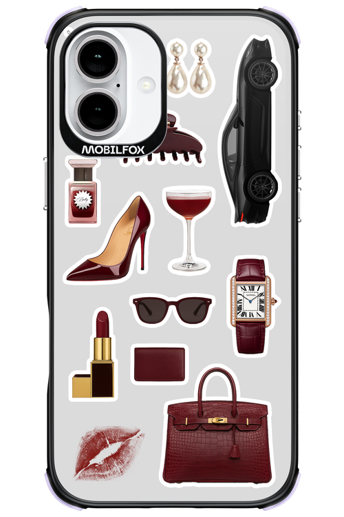 Classy Burgundy 2.0 - Apple iPhone 16 Plus